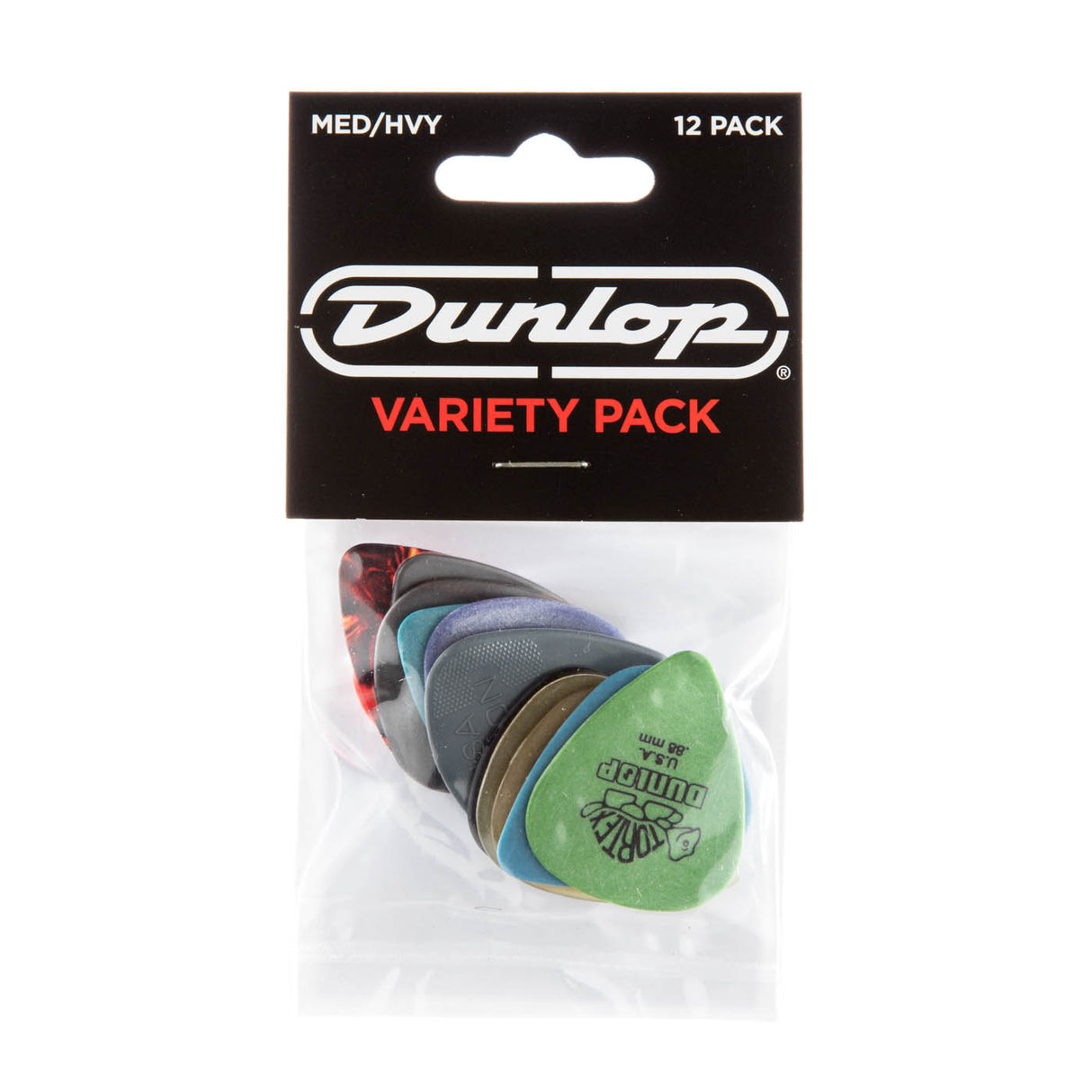 Dunlop 12-PVP102 Plockar 12 st. (Medellång/Tung)