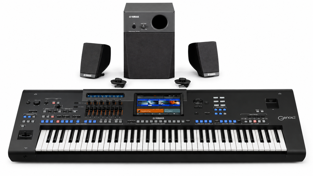 Yamaha Genos 2 keyboard/högtalarpaket