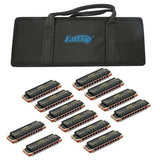 Easttop Blues munspel T008K - 12 st. paket. C, G, A, D, E, F, Bb, B, F#, Eb, Ab och Db