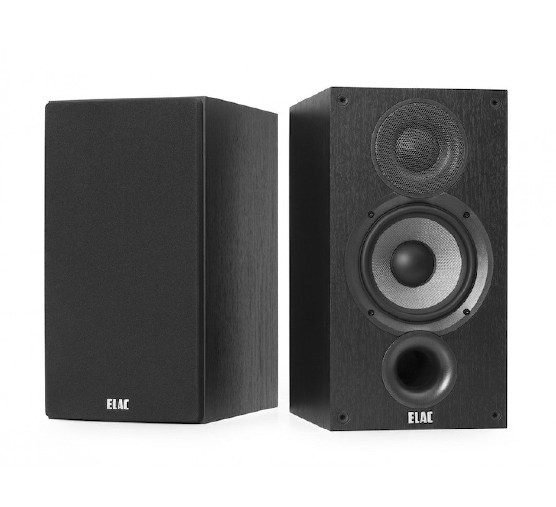 Elac Debut B5.2 bokhylla högtalarset (svart)
