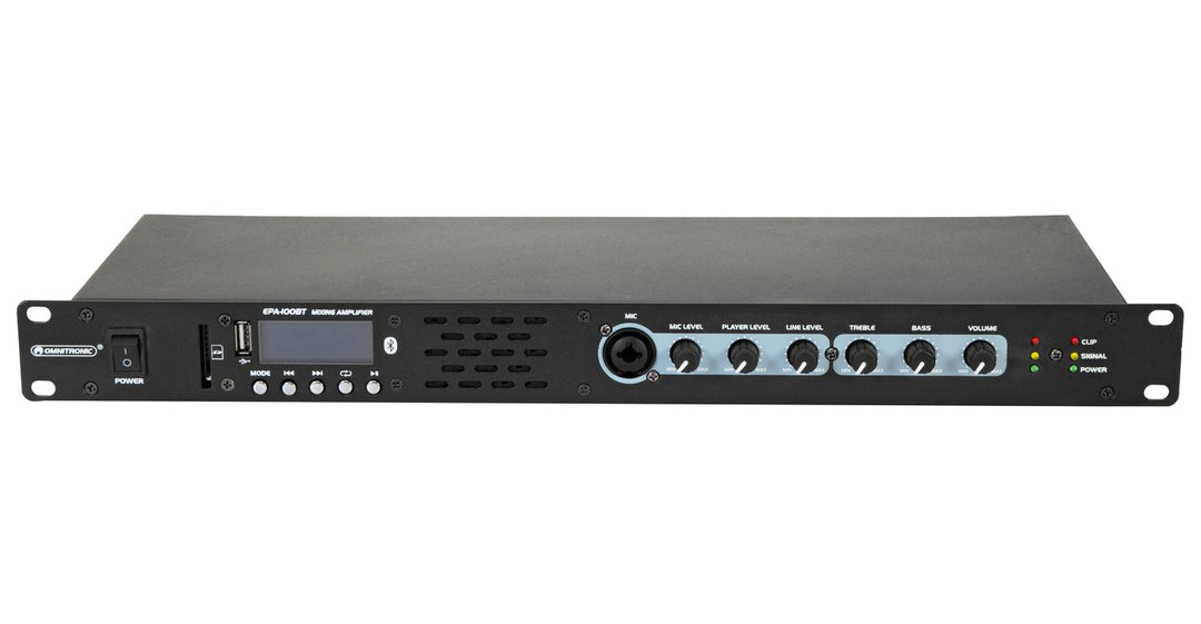 Omnitronic EPA-100BT Mediaspelare 