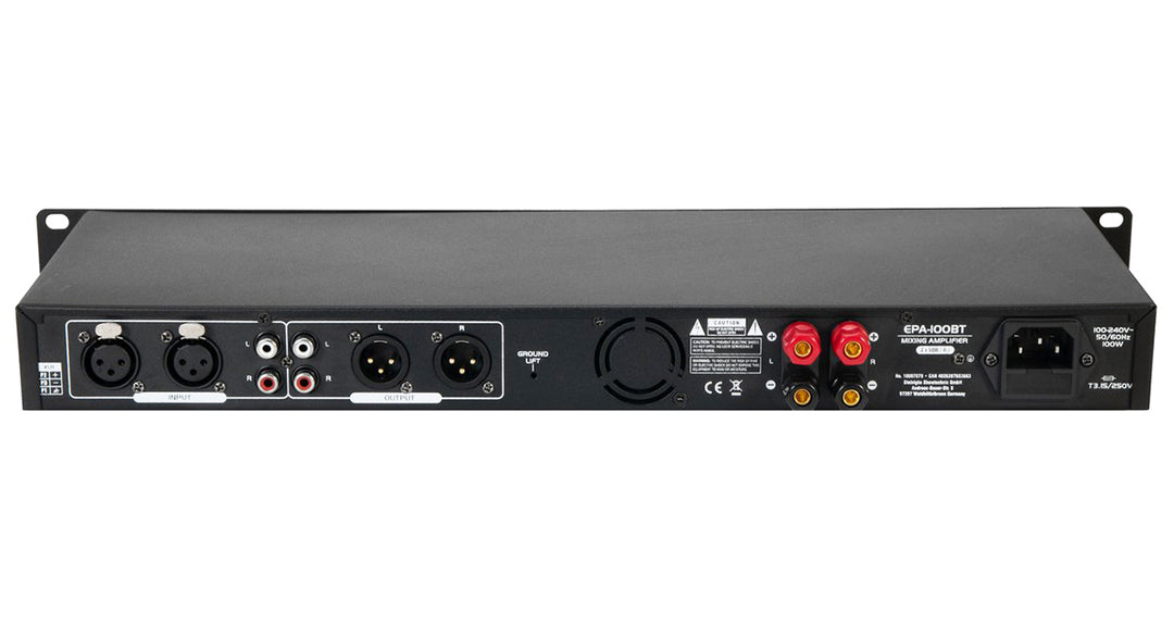 Omnitronic EPA-100BT Mediaspelare 