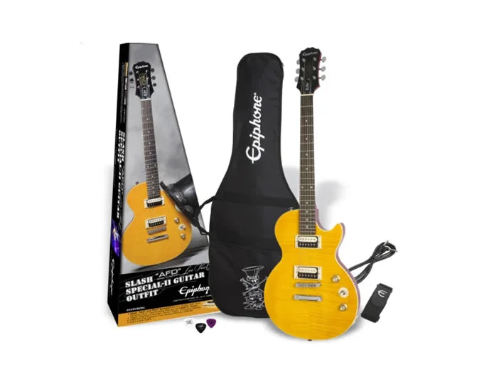 Epiphone Slash AFD LP Special-II elgitarrpaket (Appetite Amber)