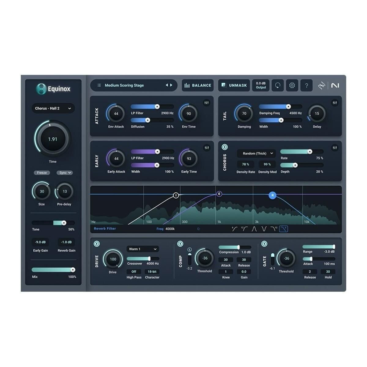 Equinox: CRG från Strat 3D, Symph 3D, 3D Reverb B