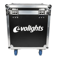 Flightcase till 2 x Evolights Lumeno