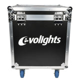 Flightcase till 2 x Evolights Lumeno