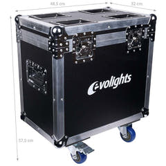 EVOLIGHTS NEO CASE BEAM SPOT 100W transport case för 2 moving heads