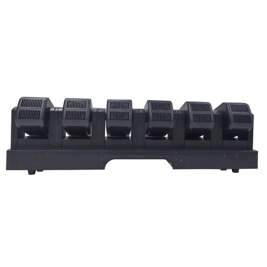 Evolights 6 Cannon Moving Bar 6x60W RGBW