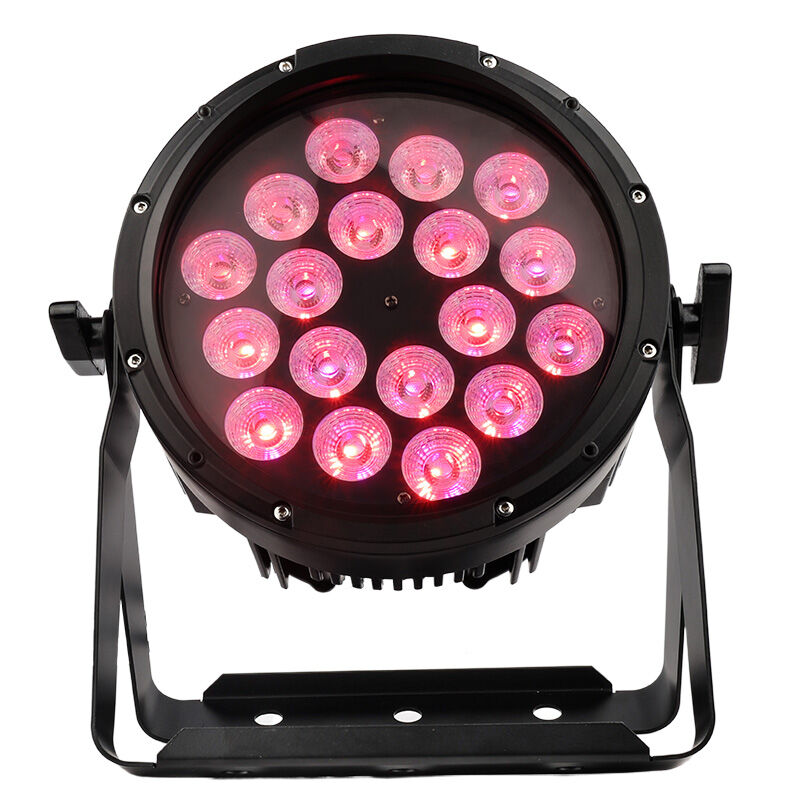 Evolights Glacier 18 LED PAR IP65 – 18x12W RGBWA-UV scen-spot