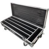Flightcase för 4 x Evolights Glaze Bar