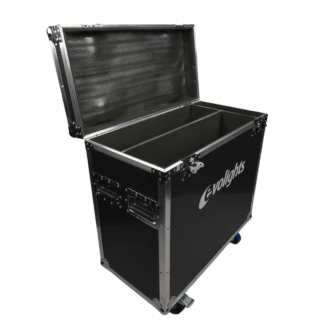 Flightcase til 2 x Evolights Lumen 7 Ring