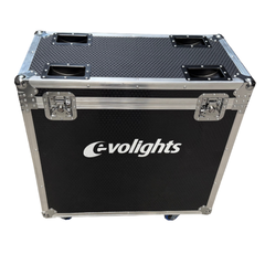 Flightcase til 2 x Evolights Lumen 7 Ring