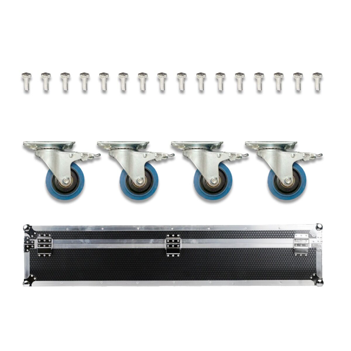 Flightcase för 2 x Evolights Lumen Roto