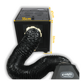 Evolights Nebula 2000 Pro Low Fogmaskine 2000W