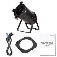 Light4Me PAR 64 200w LED zoom