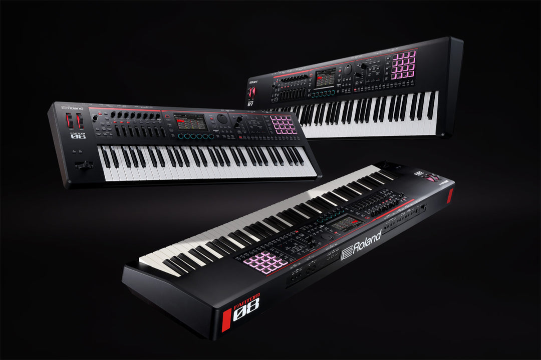 Roland Fantom-06 61 Synthesizer (svart)