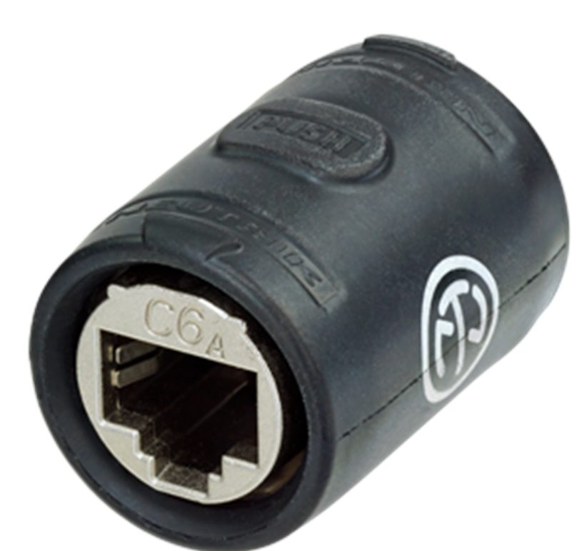 Neutrik NE8FFX6-W CAT6a koppling