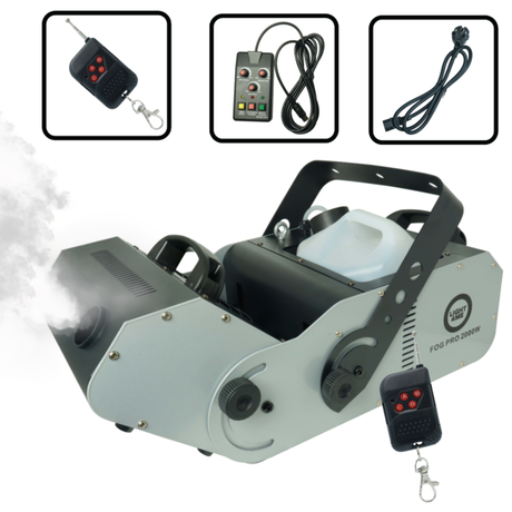 LIGHT4ME FOG PRO 2000W røggenerator m