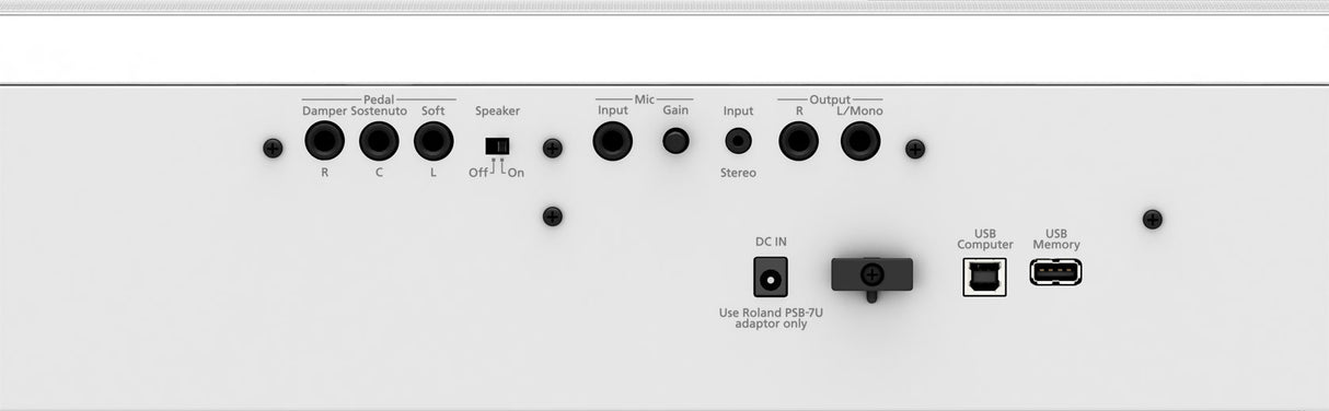 Roland FP-60X digitalpiano (vit)