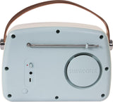 Madison Retro Radio med Bluetooth (ljusblå)