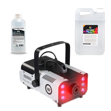 Light4Me FOG 900 LED Rökmaskin bundle