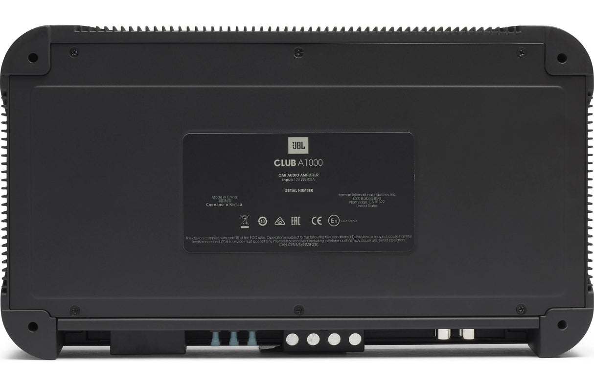 JBL Club A1000 1-kanals bilförstärkare (2000W)