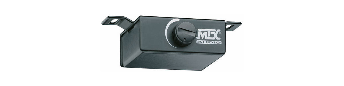 MTX RTF10P Utrymmesbesparande aktiv subwoofer med inbyggd D-klassförstärkare