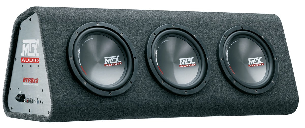 MTX RTP8x3 Active Subwoofer med inbyggd D-klassförstärkare