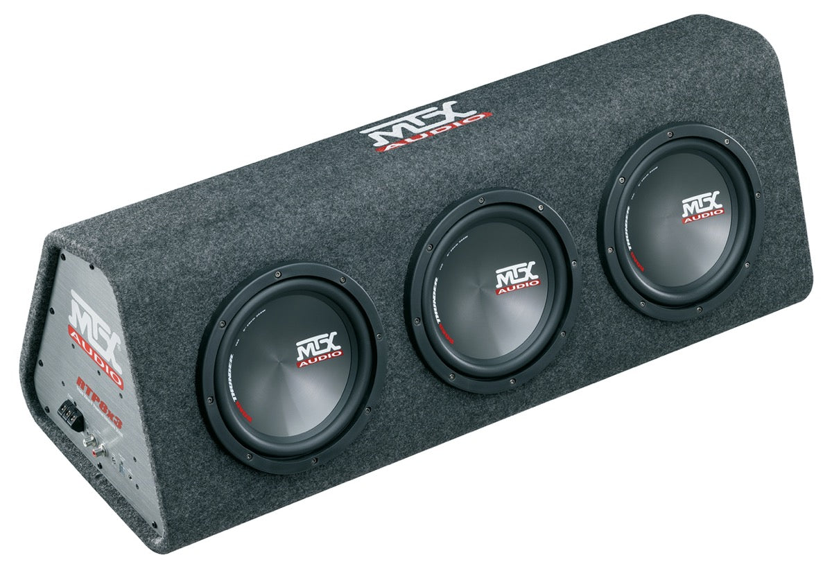 MTX RTP8x3 Active Subwoofer med inbyggd D-klassförstärkare