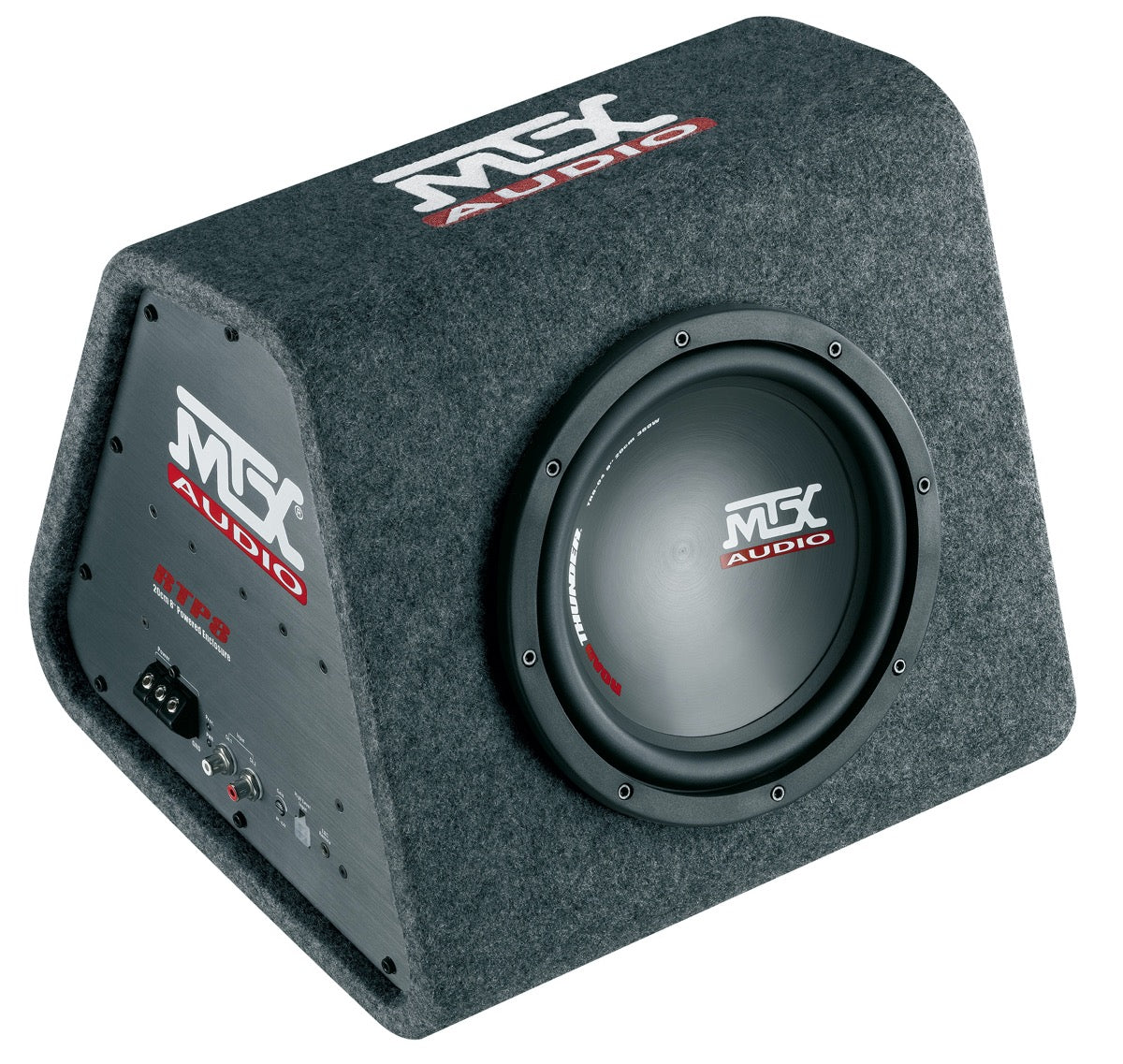 MTX RTP8 aktiv subwoofer med inbyggd klass-D-förstärkare (8")