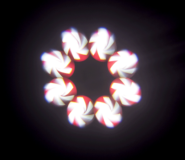 4 stycken. AFX HOTBEAM 16R (Beam - Spot - Wash) + Gratis MyDMX 3.0