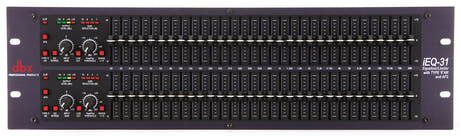 dbx iEQ31 2x 31-bands grafisk equalizer/limiter
