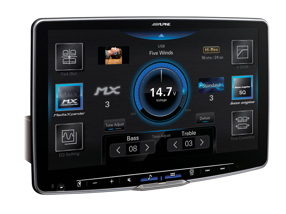 Alpine HALO11 iLX-F115D trådlös Apple Carplay (11")
