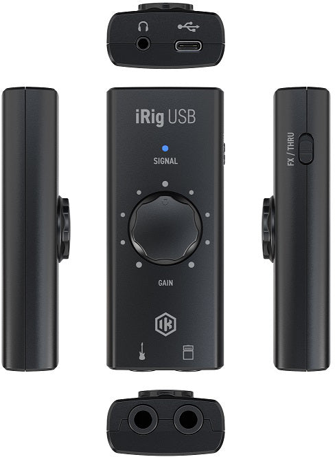 IK Multimedia iRig USB-ljudkort för gitarr