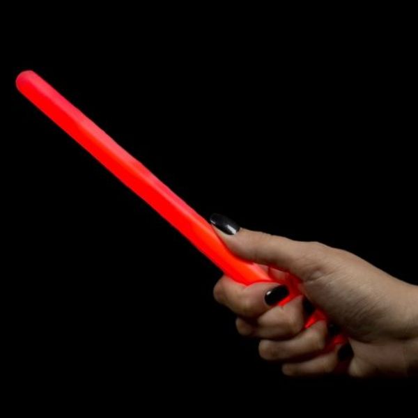 10 stycken Glowstick 10" (röd)
