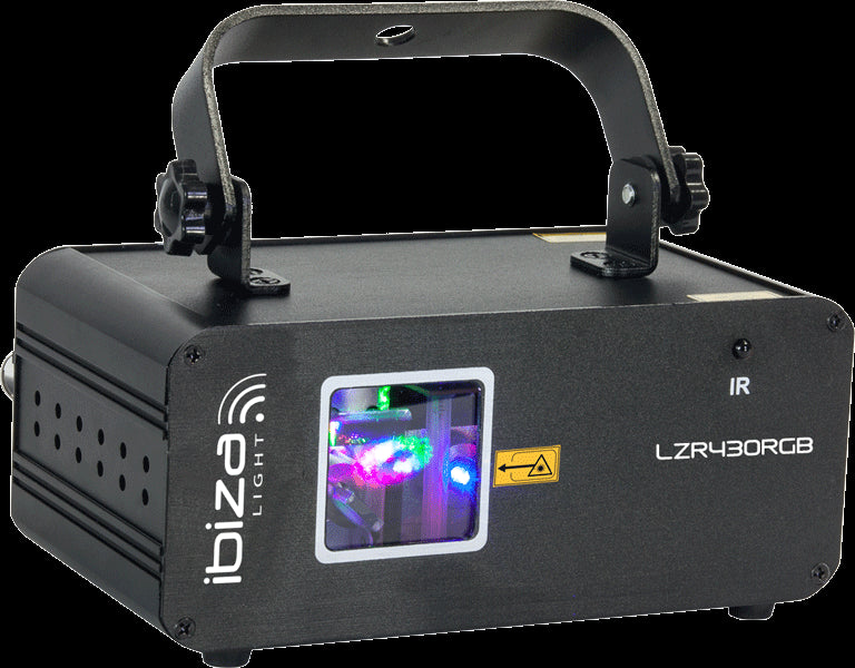 Ibiza LZR 430 RGB laserljus