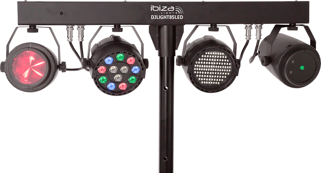 Ibiza LED Lightbar Moonflower, Laser och Strobe
