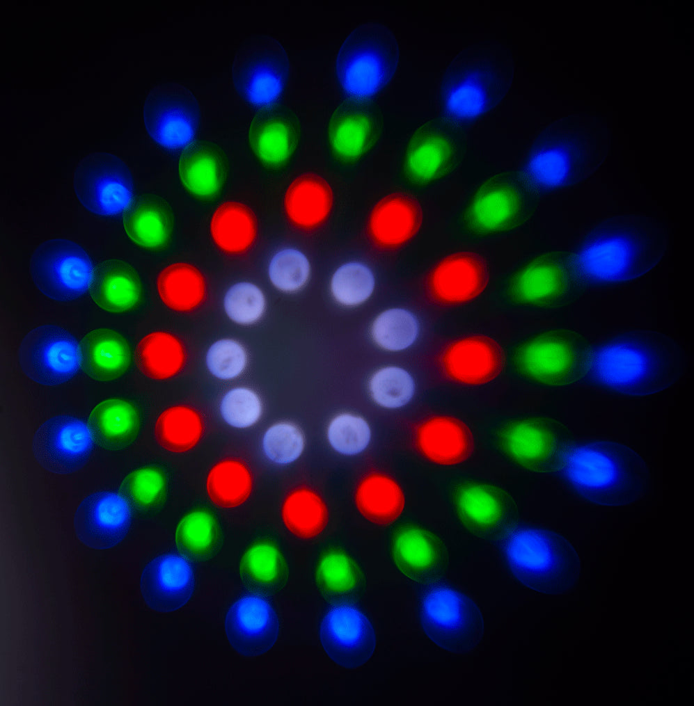 Ibiza LED Lightbar Moonflower, Laser och Strobe