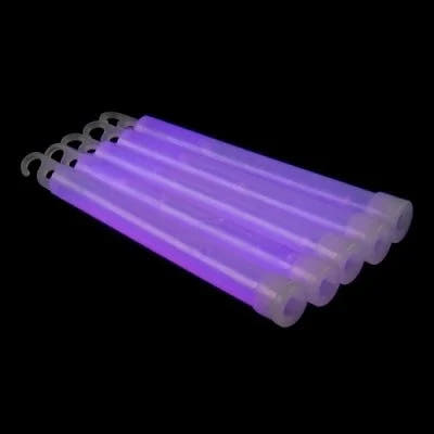 25 st Glowsticks 6'' med snöre (Lila)