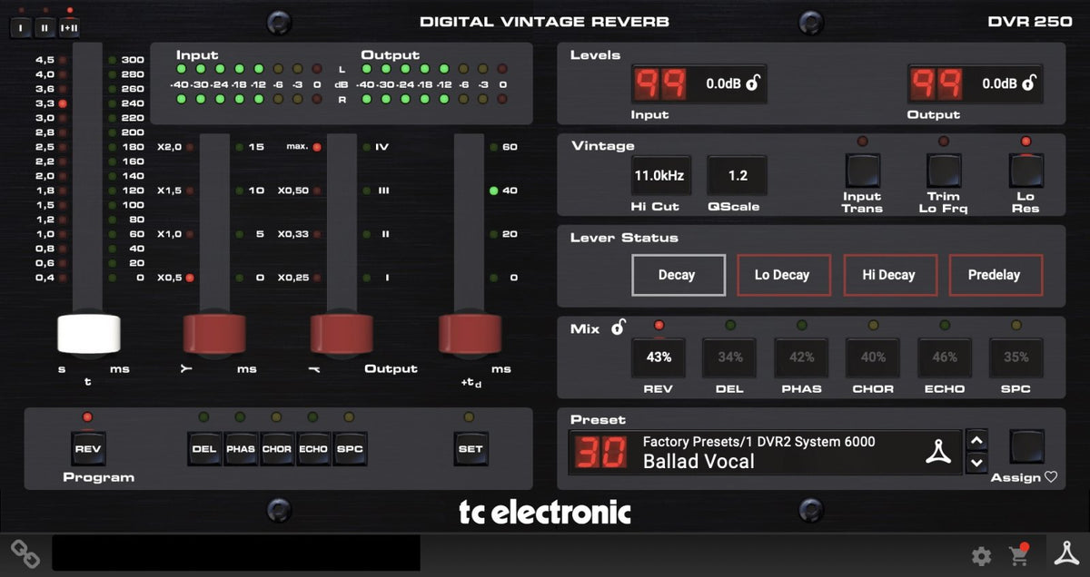 DVR 250 Digital Vintage Reverb – SoundStoreXL