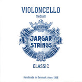 Jargar Fiolersträngar - D stål (Medium)