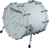 Roland KD-222 bastrumma ( Pearl White )
