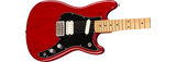 Fender Player Duo-Sonic elektrisk gitarr (Crimson Red Transparent )