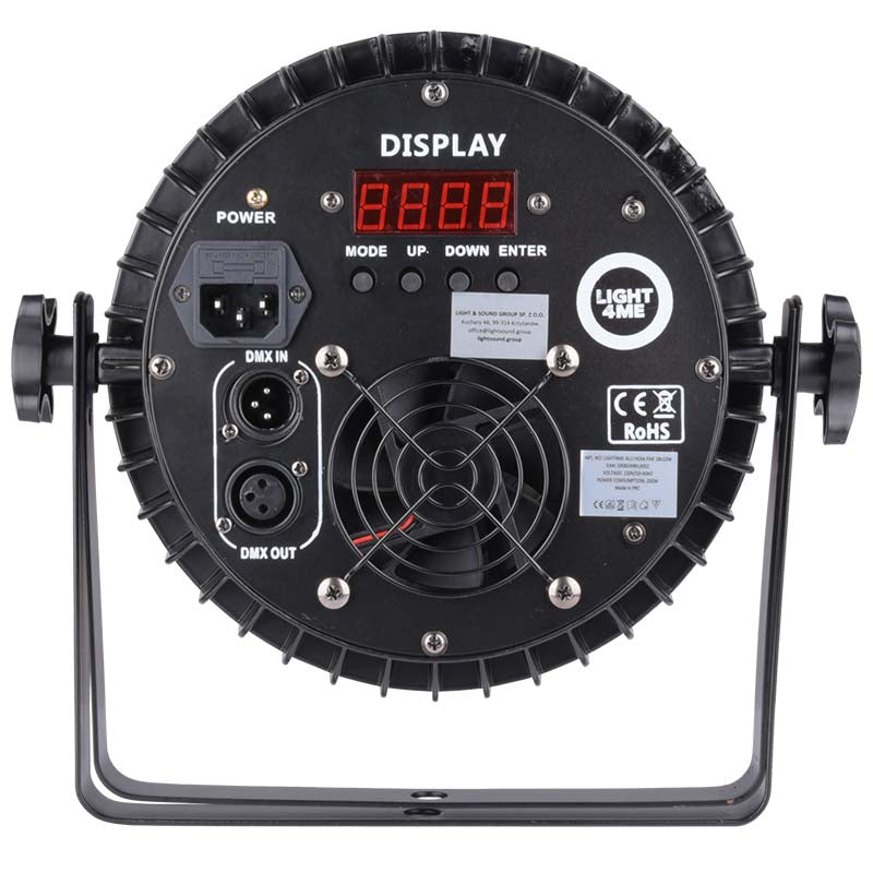 Light4Me ALU HEXA 18x10W RGBWA-UV
