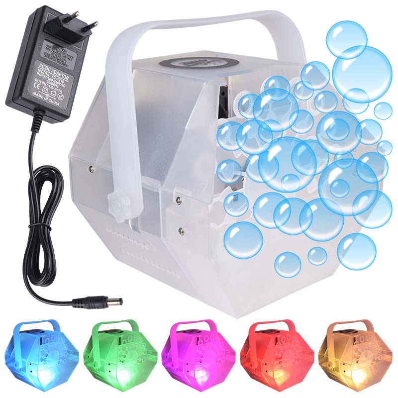 Light4Me Bubble LED Bubbelmaskin med flerfärgat LED-ljus