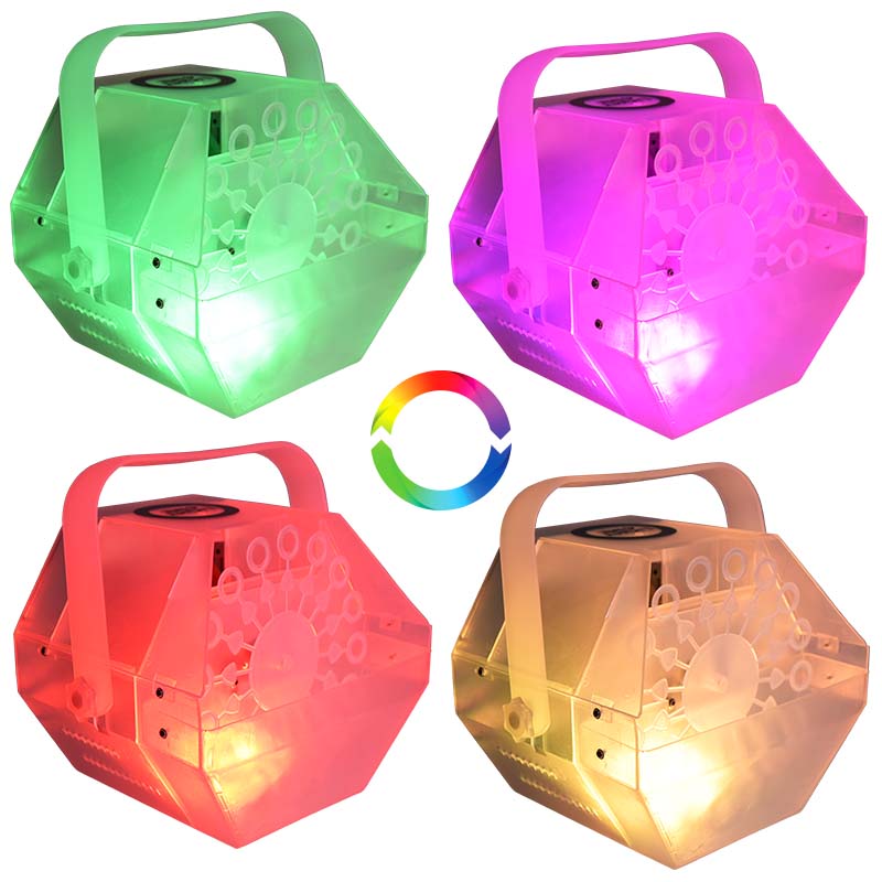 Light4Me Bubble LED Bubbelmaskin med flerfärgat LED-ljus