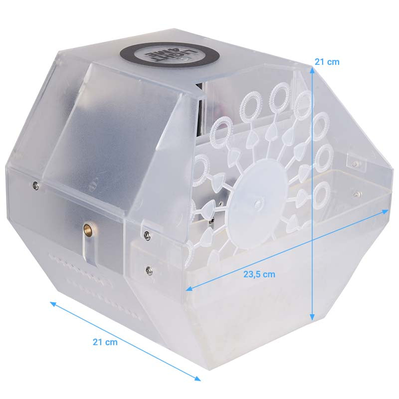 Light4Me Bubble LED Bubbelmaskin med flerfärgat LED-ljus