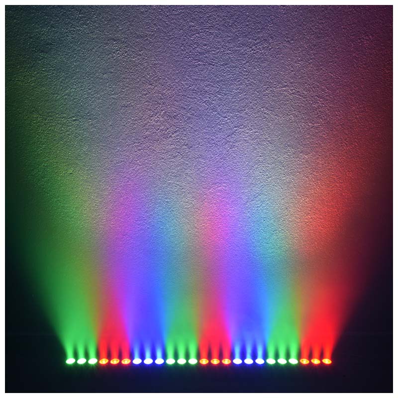 LIGHT4ME DECO BAR 24 RGB IR LED-bar + fjärrkontroll