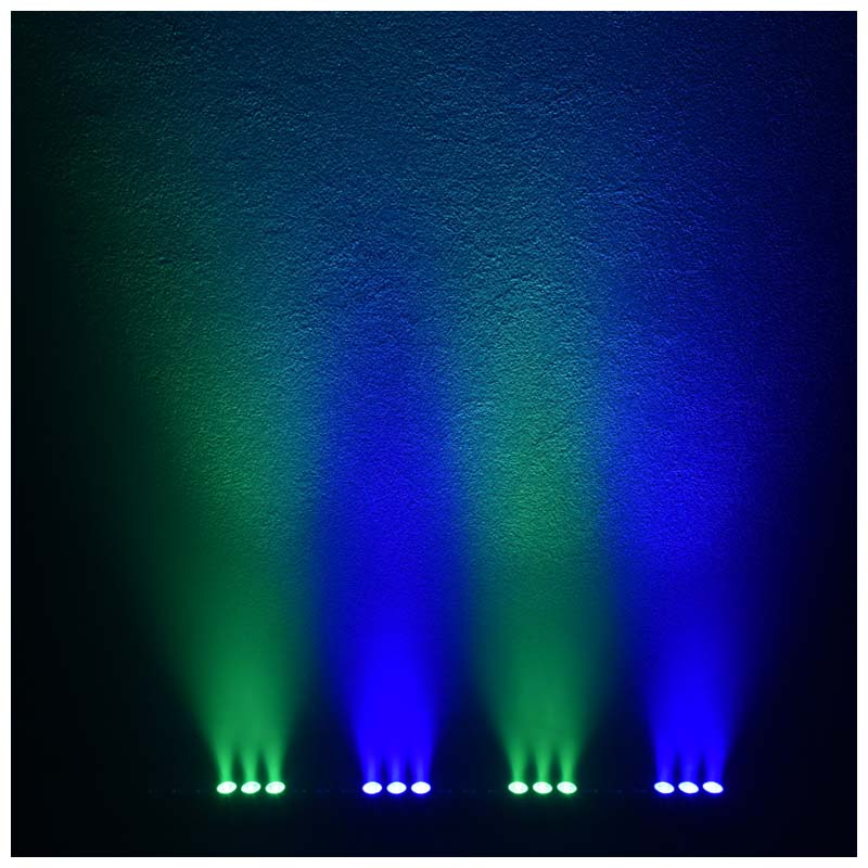 LIGHT4ME DECO BAR 24 RGB IR LED-bar + fjärrkontroll
