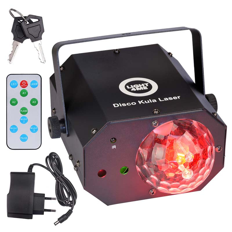 Light4Me Disco Ball Laser-multieffekt LED